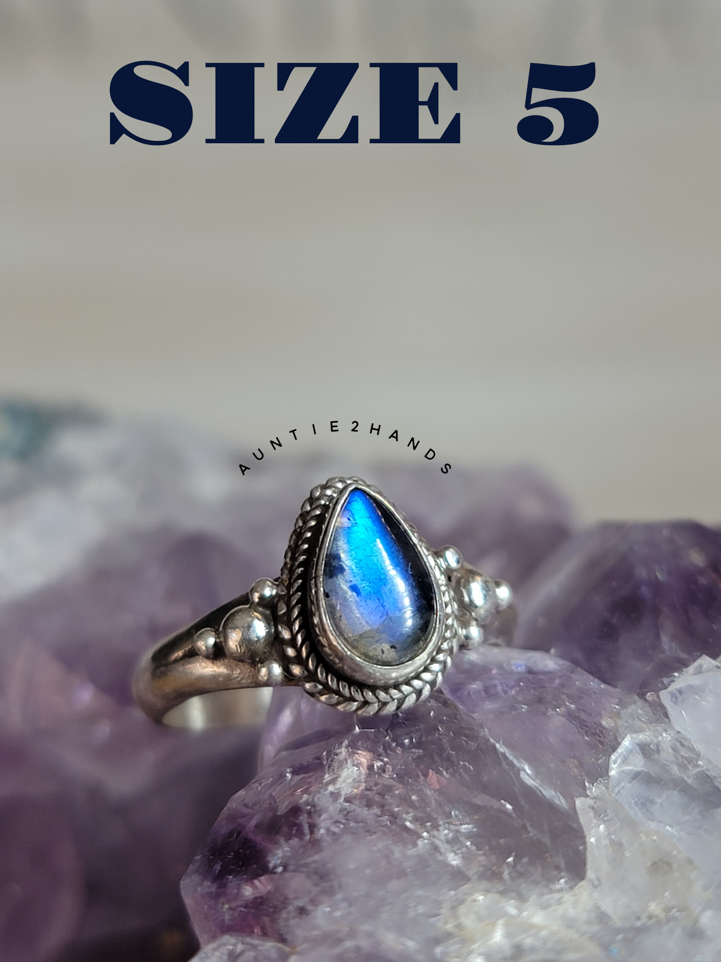 Goddess Gear: Labradorite Sterling Silver Ring