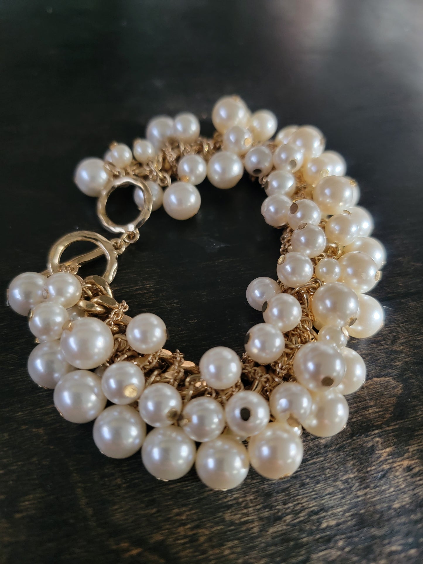 Pearl Cluster Bracelet