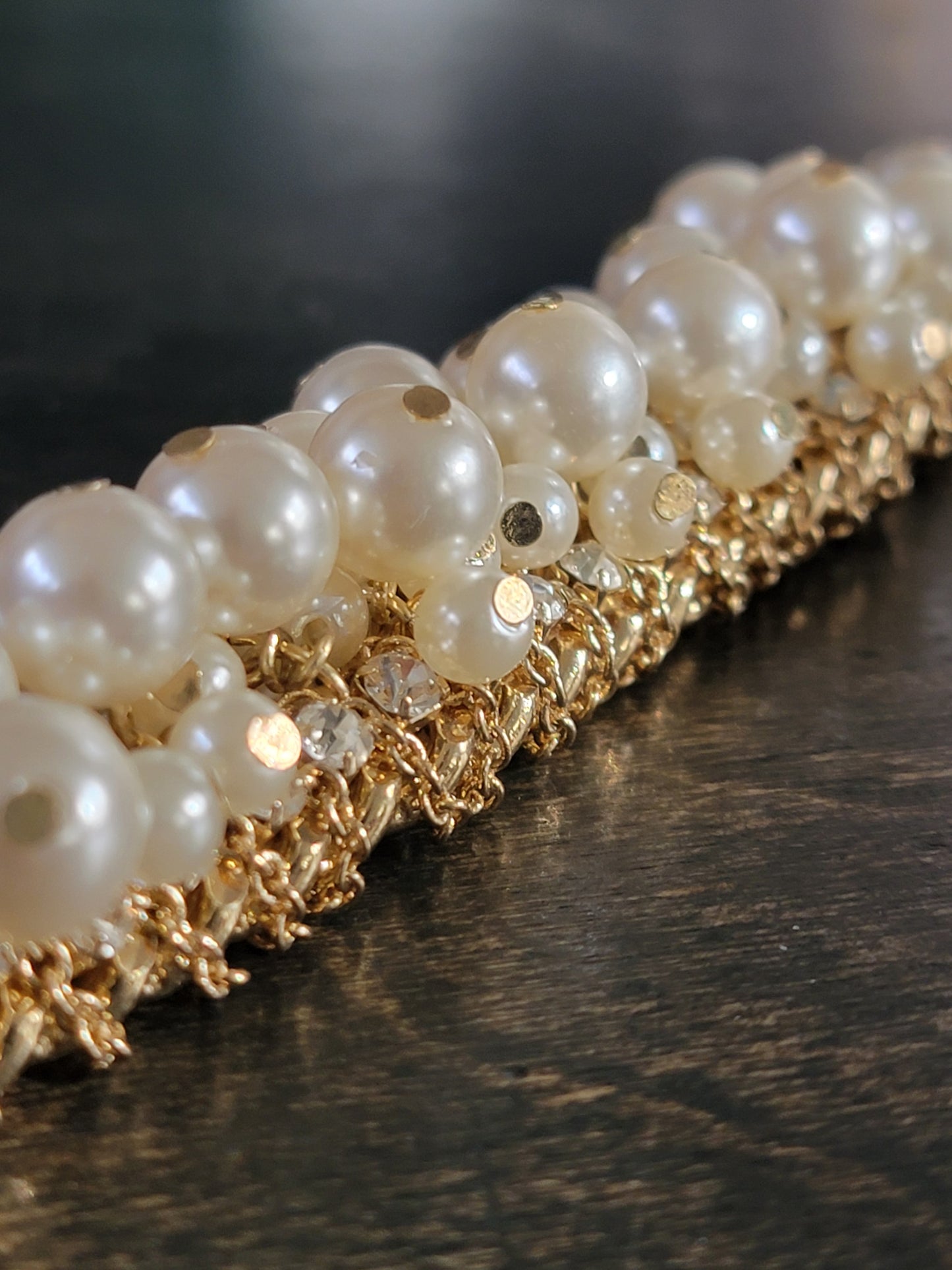 Pearl Cluster Bracelet