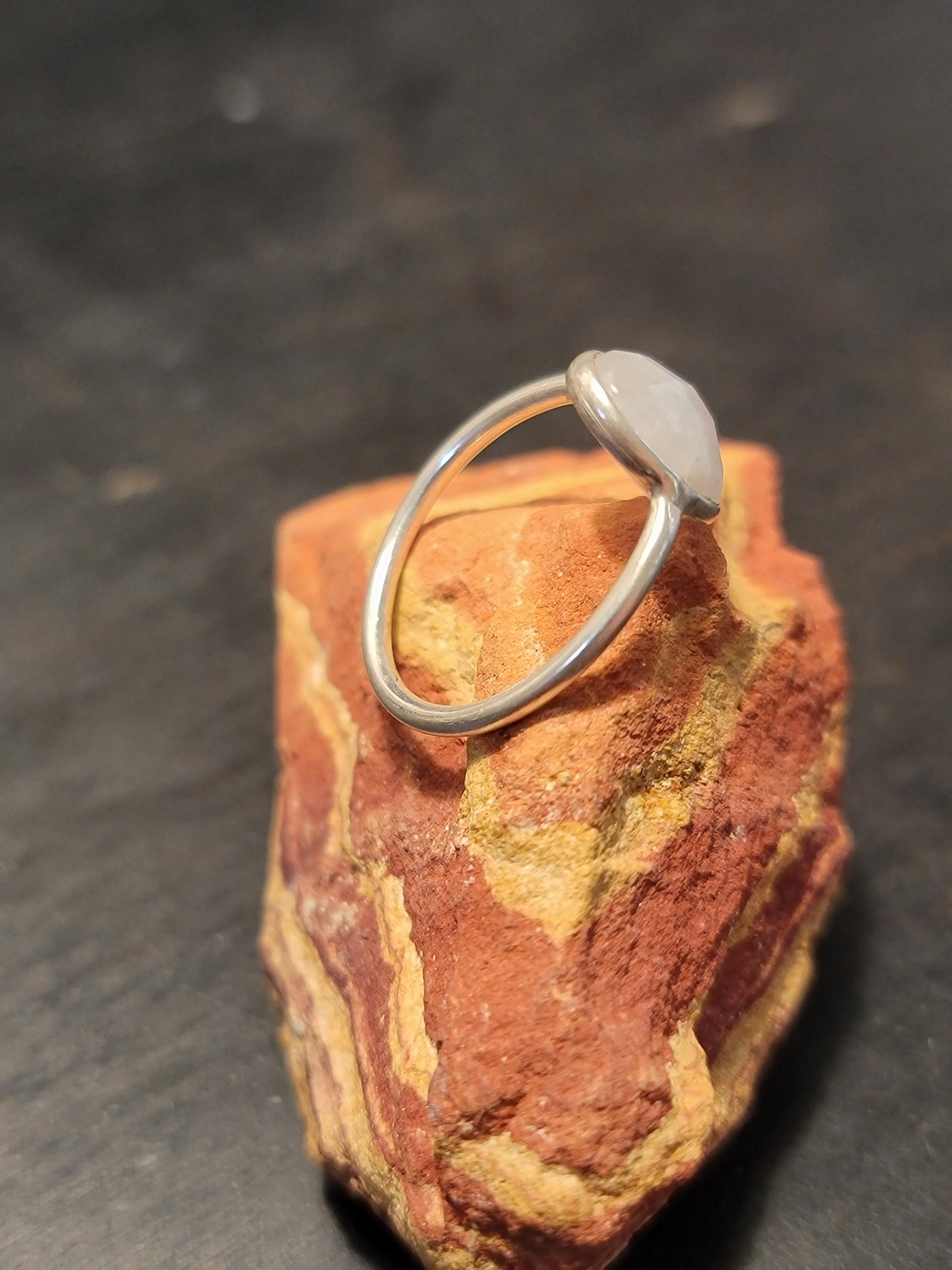 Moonstone Rings: Sterling Silver Ring