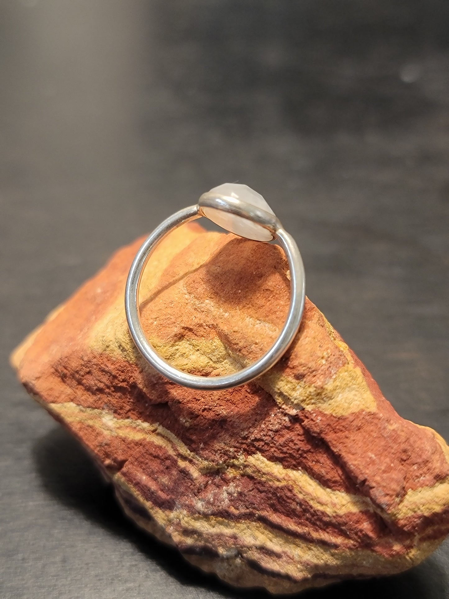 Moonstone Rings: Sterling Silver Ring