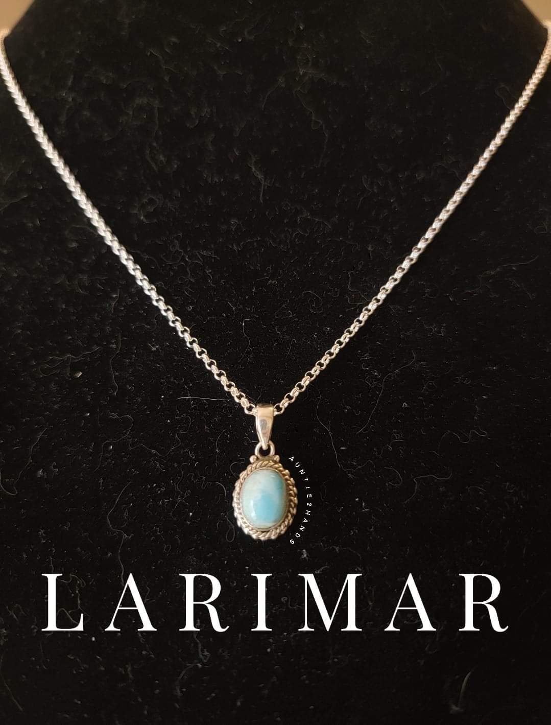 Larimar Pendant
