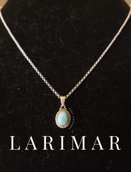 Larimar Pendant