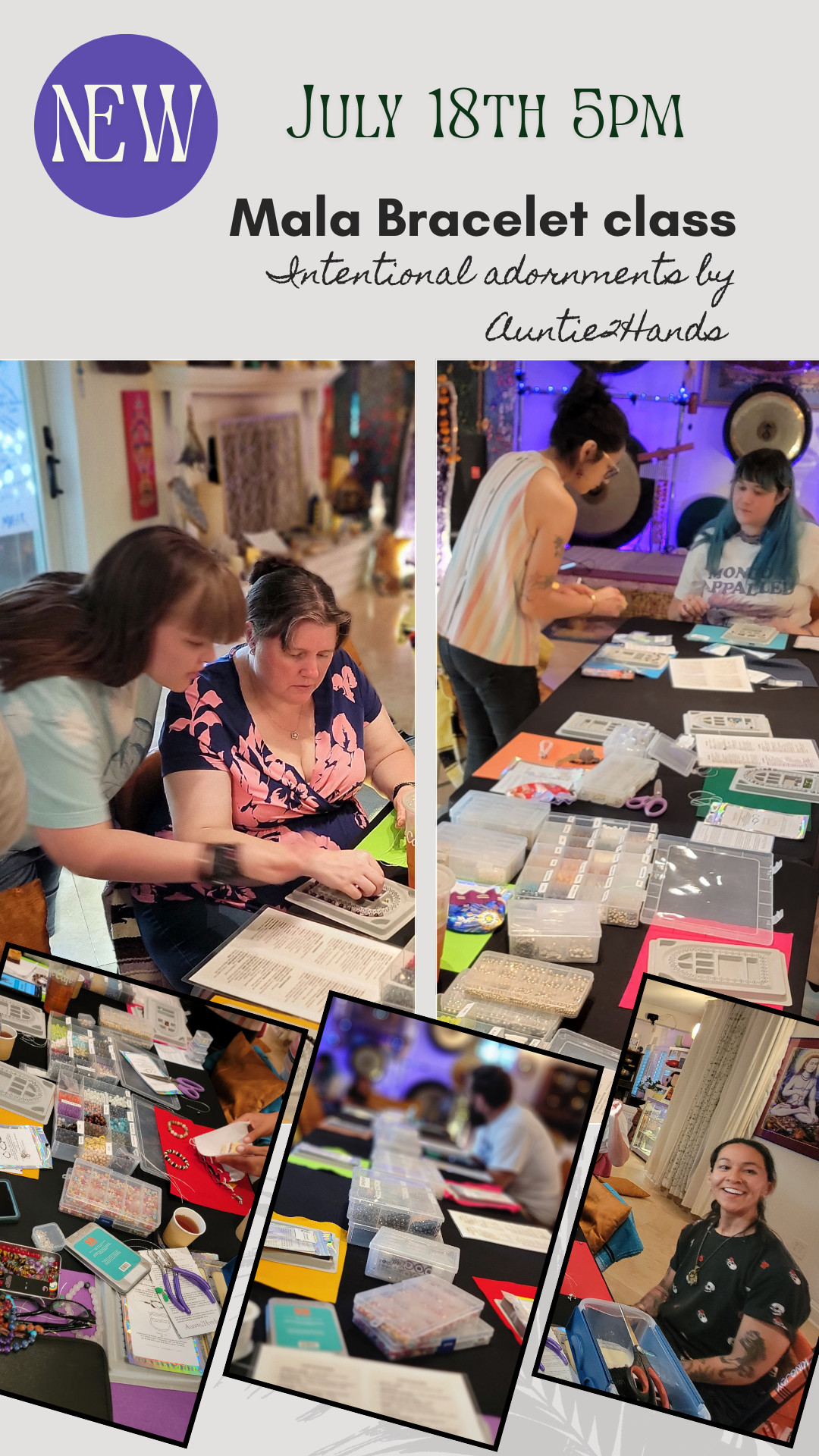 Wear Your Intention: Auntie2Hands Mala Bracelet Experience