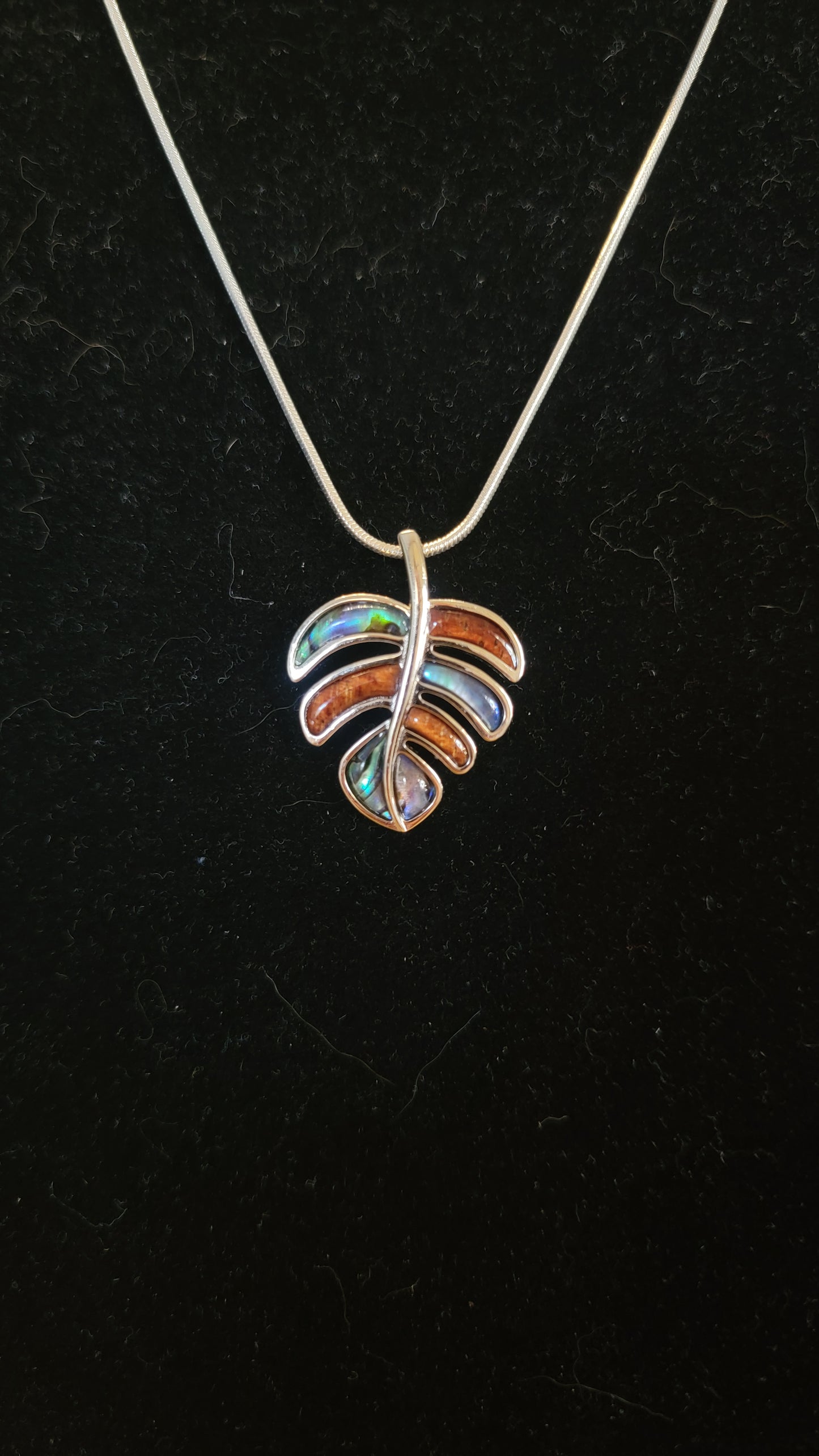 Monsters Leaf Pendant