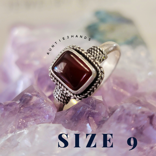 Goddess Gear: Ruby Sterling Silver Ring