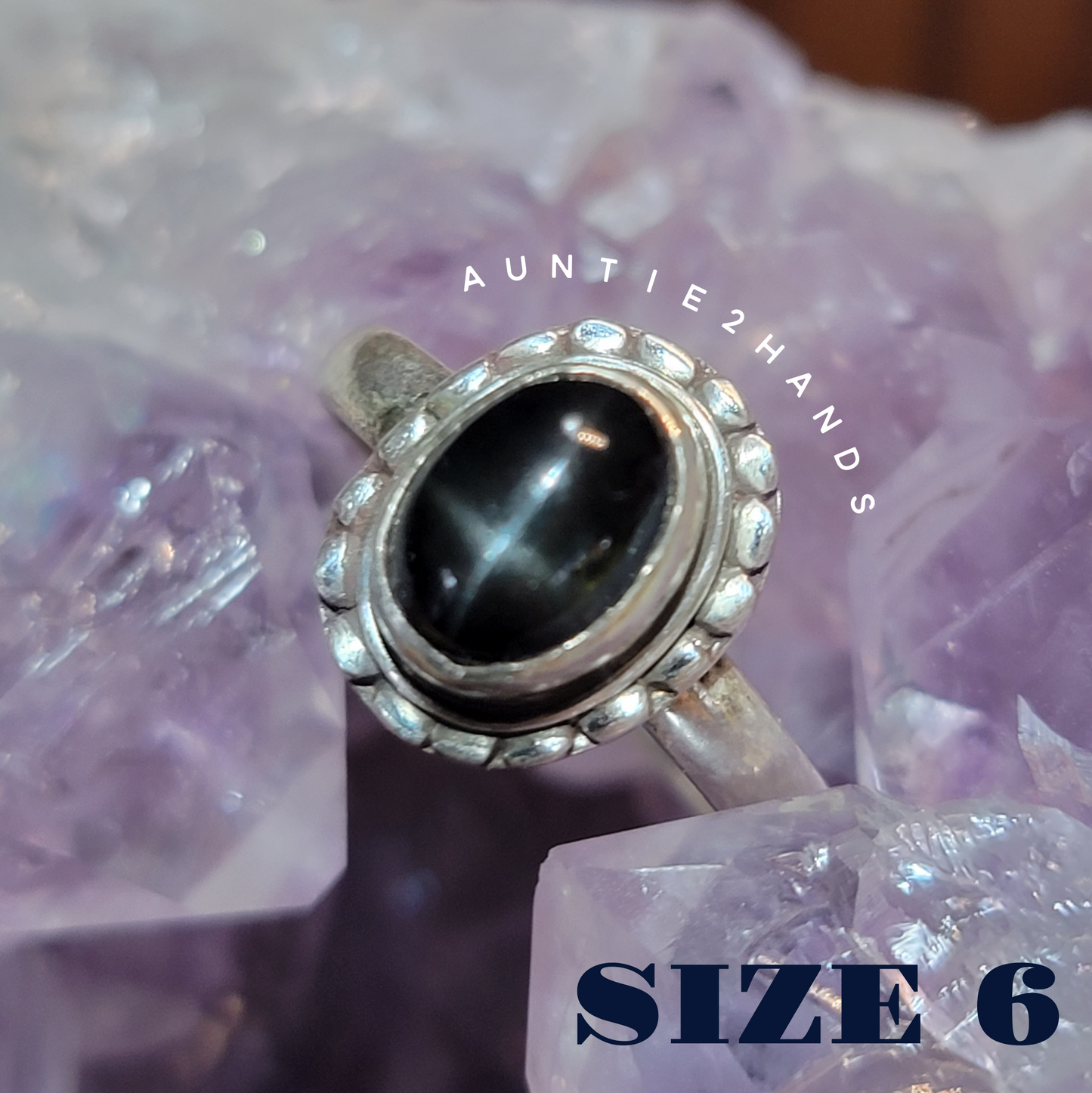 Goddess Gear: Onyx Sterling Silver Ring