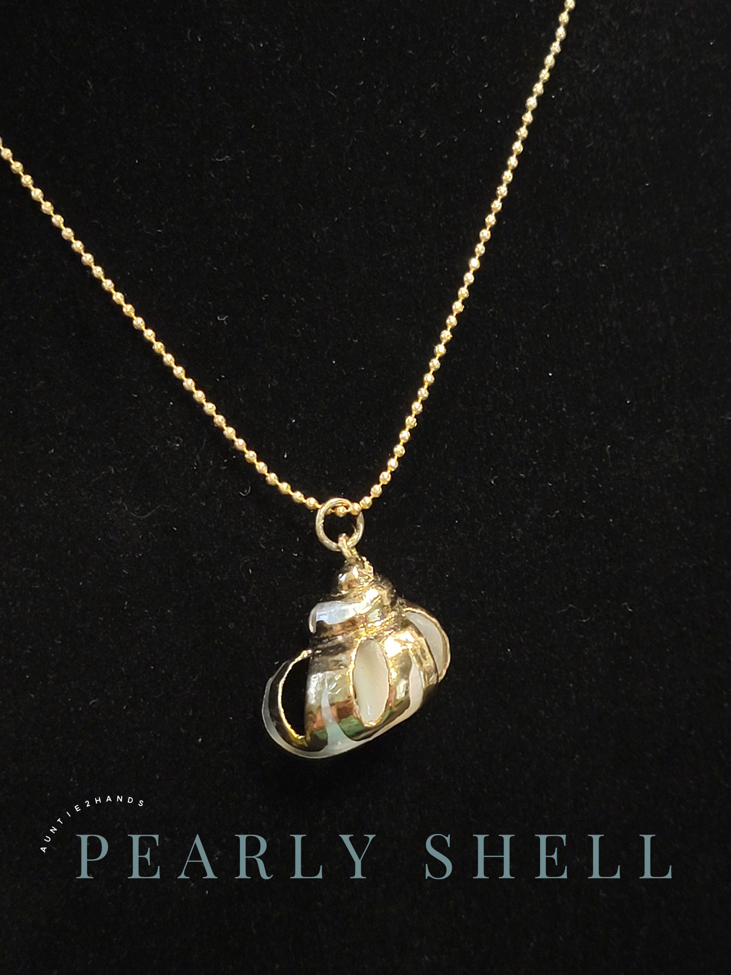 Gold Shell Pendant